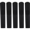 POENVFPO Ance per Clarinetto Sib, 5 Pezzi in Resina Tradizionale Forza 2.5, Punta Sottile per Pratica e Performance (BLACK)