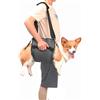 COODEO Dog Carry Sling, Zaino di emergenza Pet Gambe Supporto Dog Lift Harness, Cane Carrier per Cani Artrite (L, nero)