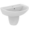 Ideal Standard Eurovit lavabo 50 con semicolonna bianco lucido codice prod: W332801 W333001