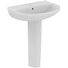 Ideal Standard Eurovit lavabo 50 con colonna bianco lucido codice prod: W332801 R206601