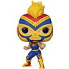 Funko 53872 Marvel Luchadores Captain Collectable Toy, Multicolour