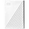 WD 6TB My Passport Hard Disk Esterno Portatile, USB 3.2 Gen 1/USB 3.0, Protezion con password, Software per la gestion e il backup, Formatto per Windows, ChromeOS and MacOS, Bianco