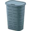 M home by Mazzei Mondex M-Home PLS6047V-172 - Cassapanca, Plastica, Blu Sky, 45 x 33 x 60 cm (55 L)