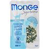 Monge Supreme ADULT TUNA WITH QUINOA AND SEAWEEDS, cibo umido per gatti (alimento per gatti a base di tonno con quinoa e alghe, molto ricco di fibre e vitamine, 80 g)