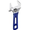 HQGC Chiave a forchetta a rullo, ampia apertura regolabile, con manico corto, pinza per tubi, chiave monouso, regolabile (5 pollici)