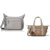 Kipling GABBIE S, Borsa a Tracolla, Donna, Grigio, Taglia unica ART MINI, Borse a Tracolla, Donna, Marrone (True Beige C), Taglia unica