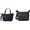 Kipling ART, Tote Bag, Donna, Blue Bleu 2, Taglia unica GABBIE, Borsa a Tracolla, Donna, Nero Noir, Taglia unica