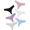 DEANGELMON Tanga Senza Cuciture per Donne, Perizoma Invisibile, Biancheria Intima da Donna, Confortevole, Confezione Multipla, Medium