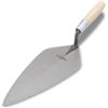 Marshalltown Cazzuola London Style con Manico Ergonomico Durasoft, Acciaio al Carbonio, Punta Larga e Collo Dritto, Grigio Scuro, 267x121 mm