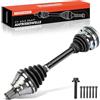 Frankberg Albero di trasmissione Albero dell'asse Anteriore Sinistra Compatibile con A3 8P1 2003-2012 Q3 8UB 8UG 2011-2018 Antara L07 2007-2011 Alhambr.a 710 711 2010-2022 Replace# 1K0407271NP