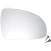 A ABSOPRO Specchio Retrovisore Destro Per Kia Sportage 16-23 1Pc | Bianco, Vetro Reale, Convesso, Non Riscaldato, Con Piastra Di Supporto, Diagonale 20.6cm, Elettrico