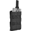 DEFCON 5 Tasca porta caricatore singolo calibro 5.56 ad estrazione rapida colore nero - Defcon5 (D5-M4S B)