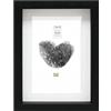 Deknudt Frames S223K2P1 - Cornice portafoto con profondità in Legno, 13 x 18 cm, Colore: Nero