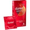 Durex Supersottile XL Preservativi 6 Pezzi