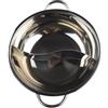 Besttoolifes Pentola calda in acciaio inox, doppia divisione, 28 cm, 30 cm, a doppio scomparto, adatta per fornelli a induzione (30 cm)
