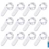 BXROIU 20 LED Stringa Luci a Batteria CR2032 (includere), Ghirlanda in Filo d'Argento da 2 Metri, Catena Luminosa Ideale per Feste, Matrimoni e Decorazioni Natalizie