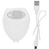 Glomora Lampada Notturne igienici, Luce Notturna per WC, LED di Ricarica USB a 16 Colori, Accessorio da Bagno con Sensore di Movimento, Gadget Decorativo per Bagno e Toilette