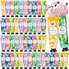 YUEONEWIN Confezione da 60 creme per le mani, set regalo per donne, idratanti per mani secche e screpolate, mini crema per le mani multipack, piccoli regali per mamma, insegnante, infermiera, lavoratori, feste
