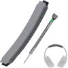 MMOBIEL Fascia di Ricambio per Bose QuietComfort 35, 35 II (QC35, QC35 II) / Bose QuietComfort 45 (QC45) Over-Ear Cuffie di MMOBIEL - Fascia di Ricambio per Proteine PU - Grigio