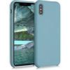 kwmobile Cover per Apple iPhone X Custodia - Back Case per Smartphone in Silicone TPU - Protezione Gommata - antique stone