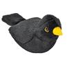 Wild Republic 19489 Uccello Merlo di Peluche, Giocattolo con Canto Realistico, Birds with Sound, 13cm