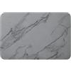 SPORTARC Tappeto da bagno multiuso in pietra di diatomite, ad asciugatura rapida, antiscivolo, per cucine e corridoi, 60 x 40 cm, grigio