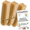 VITALIPETS Osso da Masticare al Formaggio di Yak, Taglia M 5 a 10 Kg, x3