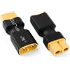 Lyeteung 2 Pezzi XT60 Adattatore, XT60 Maschio a Femmina Connettori, per Batteria RC LiPo