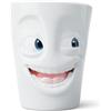 FIFTYEIGHT PRODUCTS Tazza con manico WITZIG - Movie Edition - (porcellana, 350 ml, bianco, made in Germany)