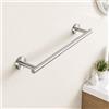 KES Porta Asciugamani Bagno 40CM Portaasciugamano da Bagno Portasciugamani da Parete Acciaio Inossidabile SUS304 Spazzolata, A2000S40DG-2