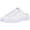 Keds Women's Kickstart Mule Core Canvas Sneaker, White, 6.5 M US