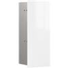 Emco Asis Pure (Vetro Frontale) modulo WC - Modello da Incasso, Bianco, 435mm