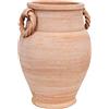 Biscottini Porta ombrelli per esterno e interno 34x48 cm | Vasi terracotta portaombrello Made in Italy | Portaombrelli da esterno lavorati a mano