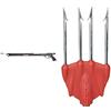 SEAC Sting, Fucile Subacqueo Arbalete Da Pesca Con Testata Per Elastici Paralleli Unisex Adulto, Nero & Killer, Fiocina A 4 Punte Leggere In Acciaio Ad Alta Resistenza Unisex Adulto, Rosso