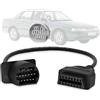 AMHTDOL OBD2 Adattatore OBD1 per Toyota cavo diagnostico da 17 pin a 16 pin, compatibile con veicoli Toyota con connettore a 17 pin, per lavorare con ELM327 OBD2 e lettore di codici