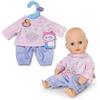 BABY born Tuta rosa 36 cm con maglia a maniche lunghe