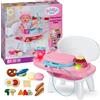 BABY born Tavolo Lunch Time con luci e suoni per bambole 43 cm