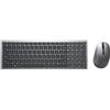 Dell Multi-Device Wireless Keyboard And Mouse Combo KM7120W - Tastatur-und-Maus-Set - USA International (QWERTY) - Titan
