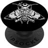 Urban Empyre Testa di morte, falena, demone, diavolo, luna PopSockets PopGrip Adesivo