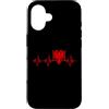 We Love Albania Albania Bandiera Albanese Orgoglio Radici Vintage Custodia per iPhone 16