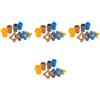 4 set di guaine protettive in silicone per microfono - Anelli in silicone