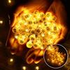 Roselee Mini Led Palloncini Luci Giallo, 60pezzi Mini Lampada Led Palloncini Luci Rotondo Lanterne per Festa di Compleanno, Matrimonio, Halloween, Decorazione Natalizia