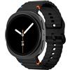 SOLOLUP Robusto Cinturino Silicone Sportivo per Samsung Galaxy Watch 8 40mm 44mm/8 Classic Band 46mm Uomo Donna,Morbido Impermeabile Cinturini One Click Sport Cinturino per Samsung Watch 8/8 Classic Strap