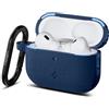 Spigen Cover Vault Compatible con AirPods Pro 3 (3a Generazione 2025) con Moschettone, Custodia AirPods Pro 3 Chiusura Magnetica Sicura - Blu Navy