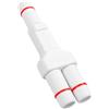 SinLoon IP67 Impermeabile PoE Extender POE Splitter 1 in 2 Out Extender 100m Estensione 10/100Mbps Ethernet Outdoor PoE Ripetitore per Telecamera IP Plug and Play