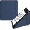 kwmobile Custodia Pieghevole Compatibile con Kobo Sage Cover - Cover Magnetica Pelle PU eReader con Stand - blu scuro