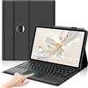 Custodia Con Tastiera Per Honor Pad 9 12,1 Pollici: Tastiera Wireless Rimovibile, Cover In PU Con Supporto, Layout QWERTY, Batteria Ricaricabile, Colore Blu - 5