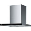 Franke Cappa Cucina Aspirante / Filtrante a Parete Larghezza 60 cm Profondità 50 cm colore Nero / Inox - 325.0608.799 Arno 60 XS/BK