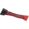 OliYin 10 pz JST Maschio a JR Futaba Femmina Servo Connettore Spina Adattatore Cavo 20awg 10 cm Silicone Filo per RC Lipo Batteria