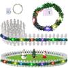 Seasboes Accessorio per gnomo in miniatura per Natale, recinzione da giardino, in legno, accessori per la casa delle bambole Fences, Fairy Garden, accessori per Natale, gnomo, recinto fai da te, decorazione